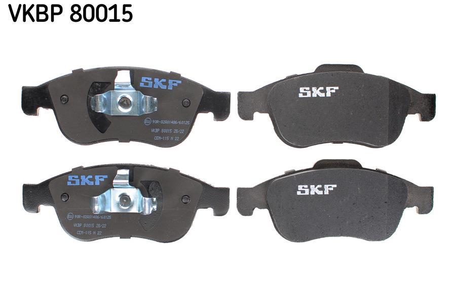 Jogo de 4 pastilhas de travão SKF ref. VKBP 80015